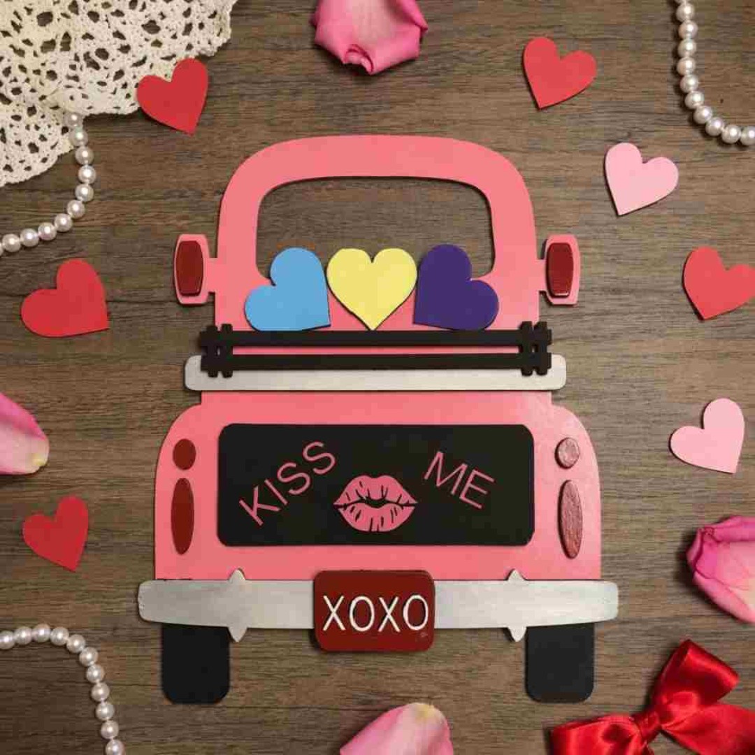 Collection Saint-Valentin – Truck Vintage Personnalisé