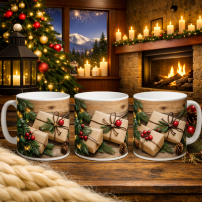 Tasses à Café Noël (Mug) chocolat chaud