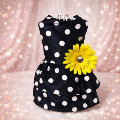 Robe Bleu Marin – Piko Satiné avec Velcro