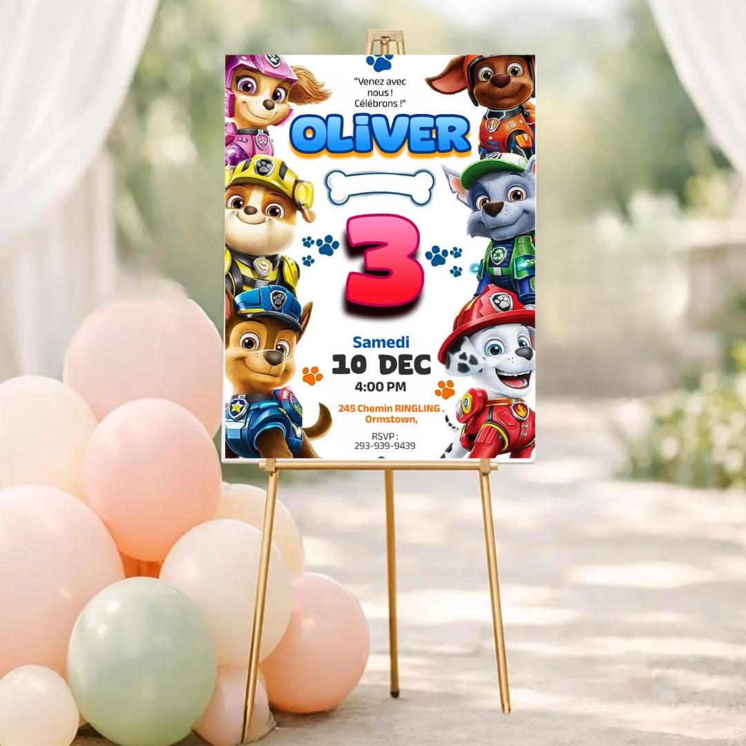 Poster de Fête – Panneaux en Carton-Mousse – Image 3