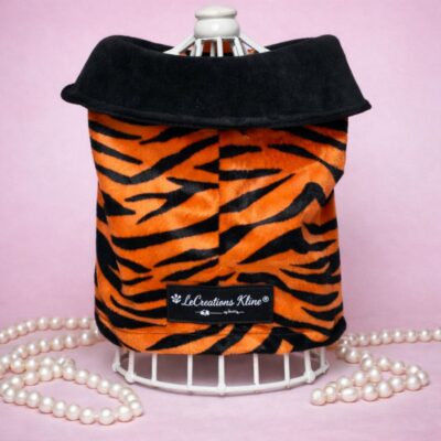 Veste pour Chien avec Collet – Style Zèbre