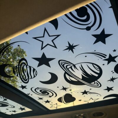 Autocollants toit ouvrant – Galaxy