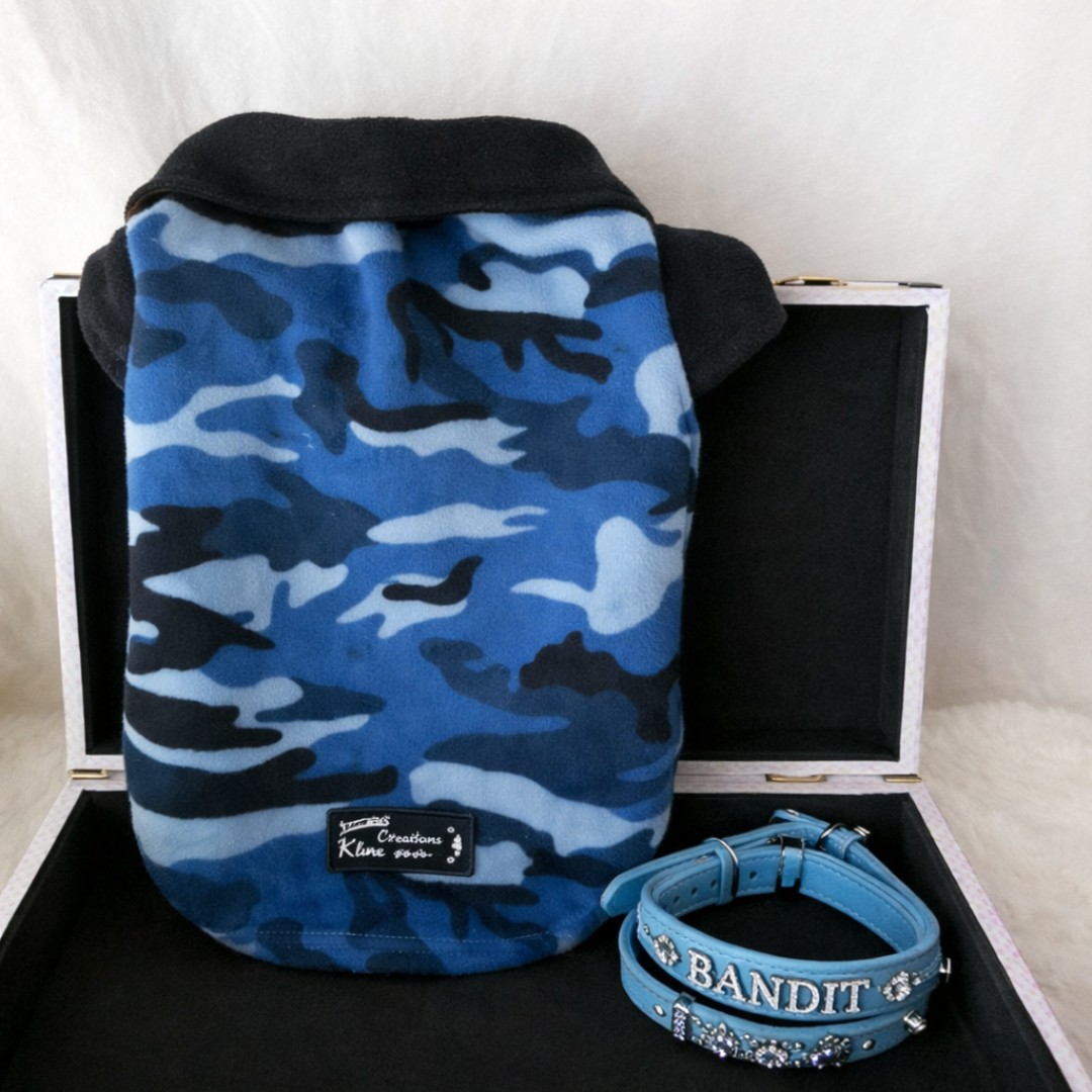 Chandail Grande Race Camouflage bleu Armée