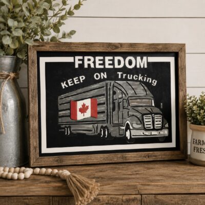 Cadre de Trucker en Bois