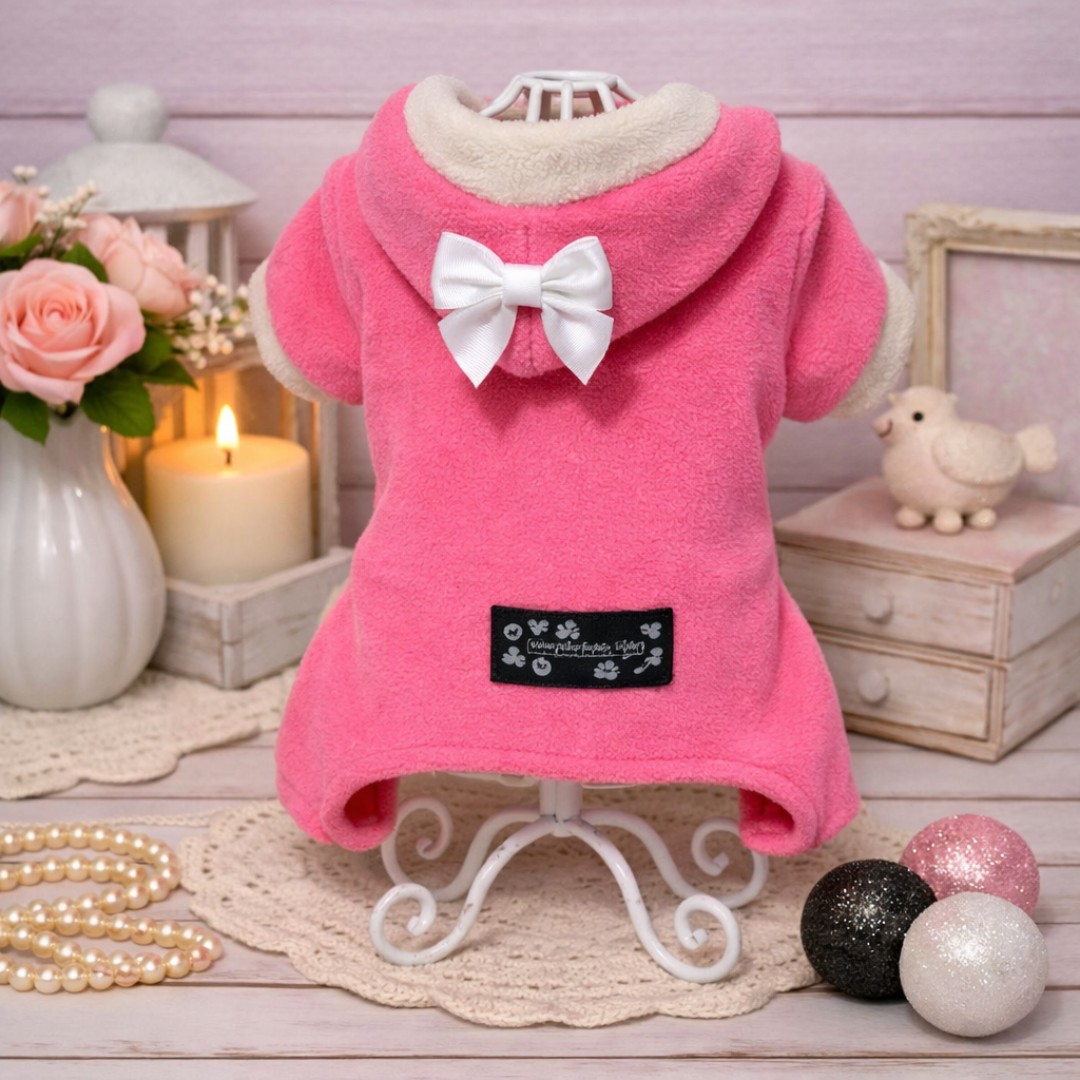Combinaison/Pyjama Rose pour Chien – Douceur & Confort