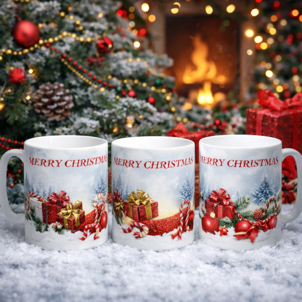Christmas Coffee Mugs (Mug) Merry Christmas