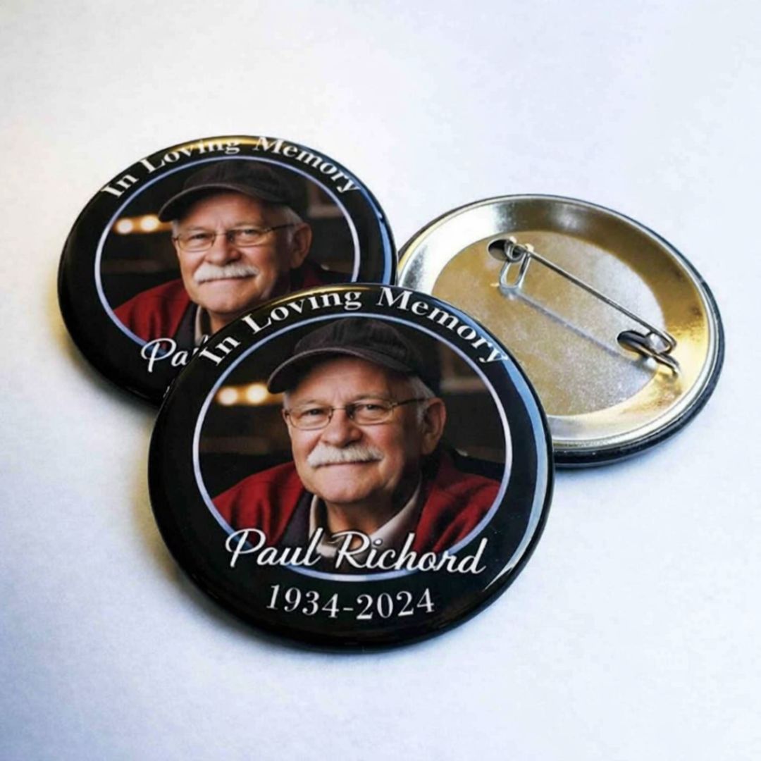 Badge Pin Mémorial