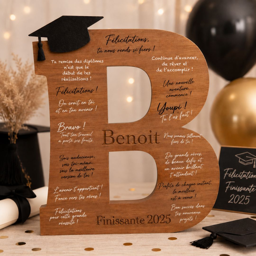 Pancarte de Graduation Personnalisée