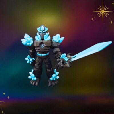 Warrior Crystal 3D
