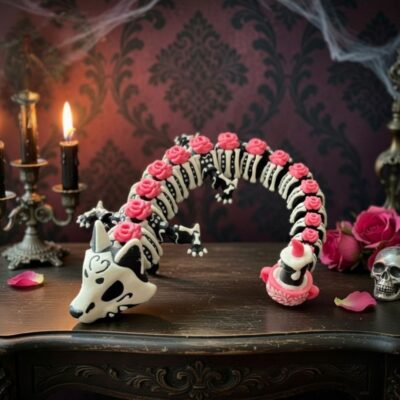 Dragon Thème Day of the Dead – Couleurs & Culture !