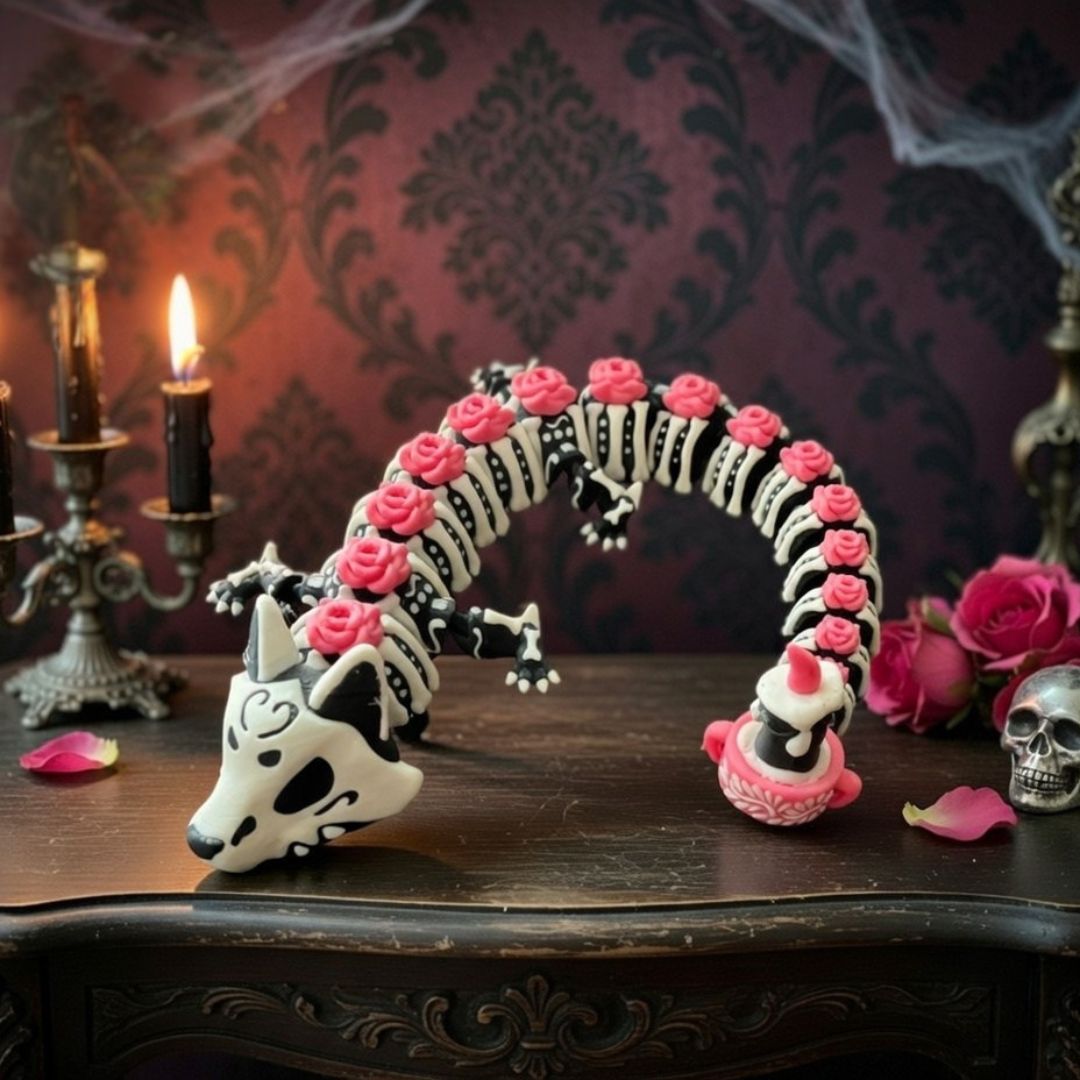 Dragon Thème Day of the Dead – Couleurs & Culture !