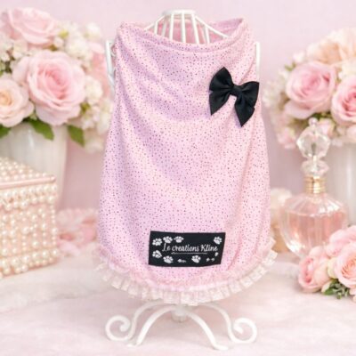 Chandail pour Chien  – Rose avec Brillants