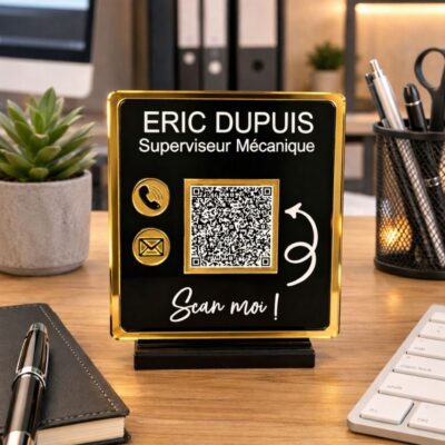 Support QR personnalisé