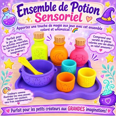 Ensemble sensoriel « Potions Magiques »