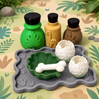 ENSEMBLE SENSORIEL POTIONS MAGIQUES – DINOSAURES