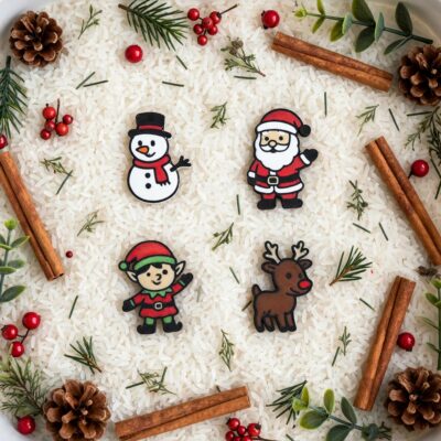 Petits trésors sensoriels de Noël – Créez votre collection!