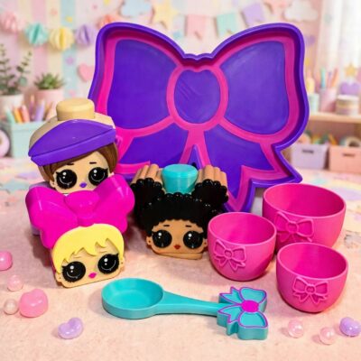 Ensemble de jeu – Les petites poupées coquettes