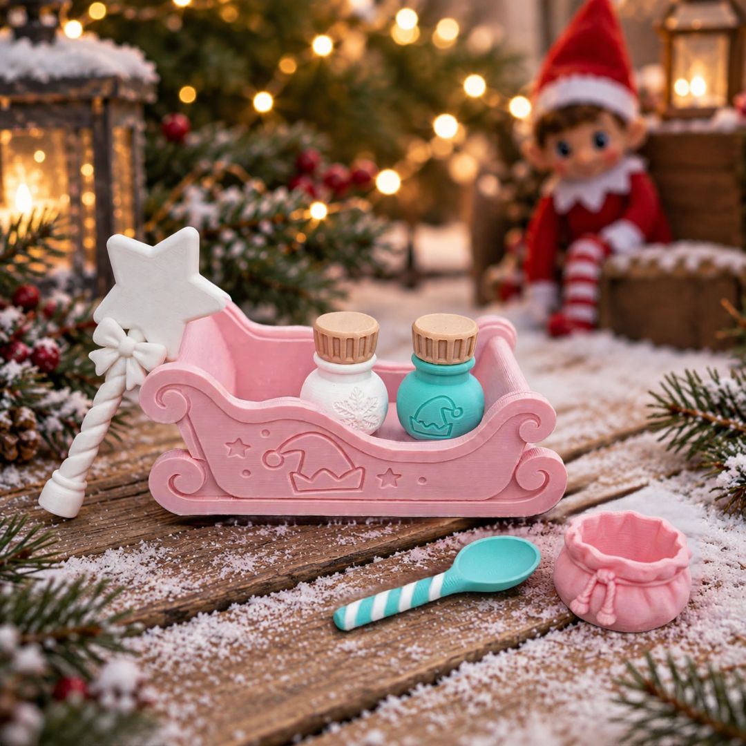 Ensemble de jeu sensoriel – La magie des lutins de Noël – Image 2