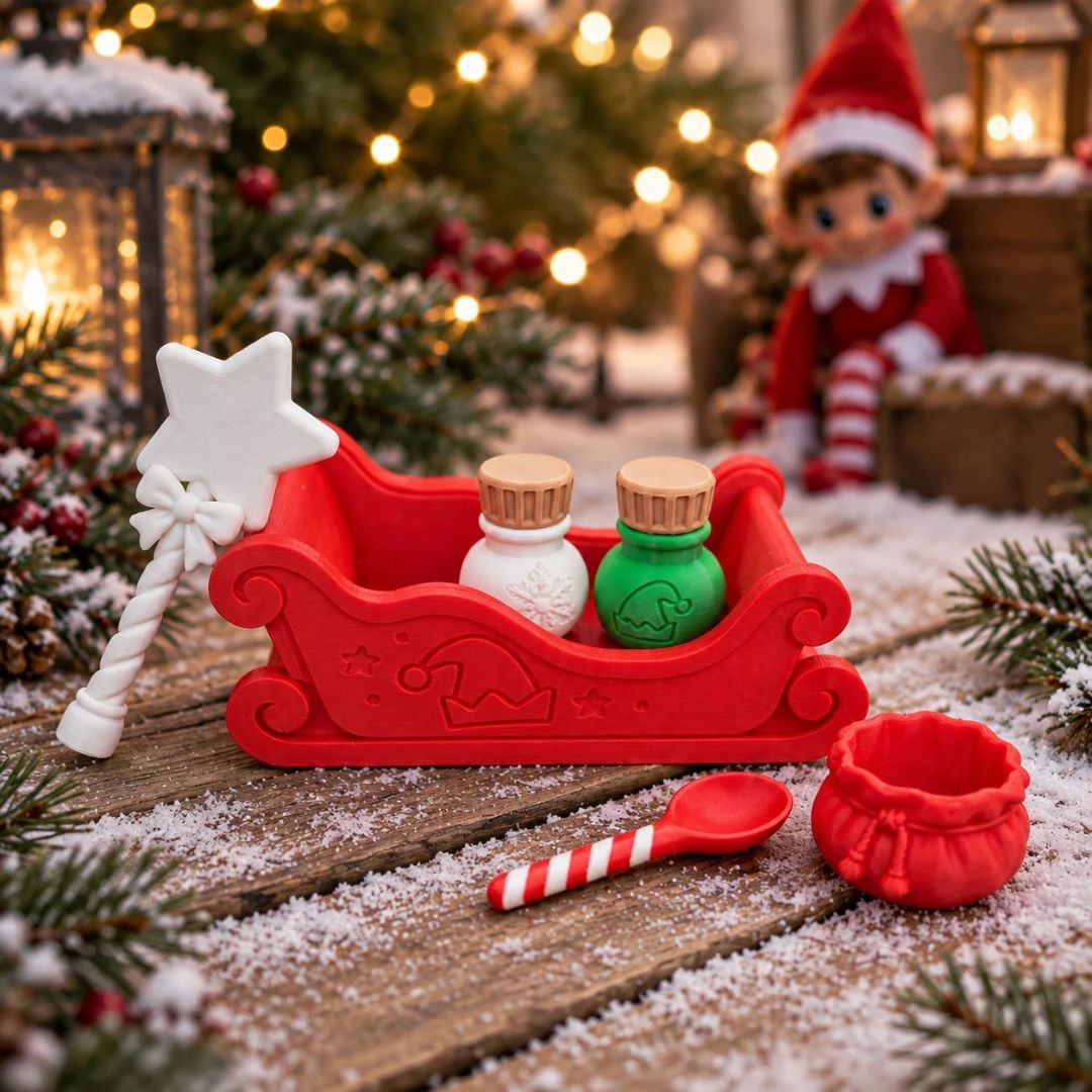 Ensemble de jeu sensoriel – La magie des lutins de Noël