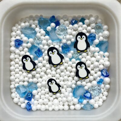 Les Pingouins de l’hiver – Jetons sensoriels